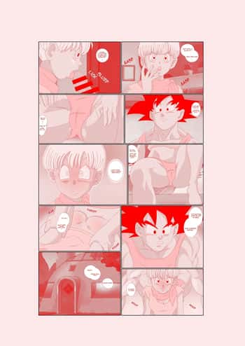 Dragon Ball Z Bulma and Goku