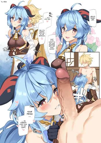Kanu-chan ni Amaeru o Manga Fawning on Ganyu (decensored)