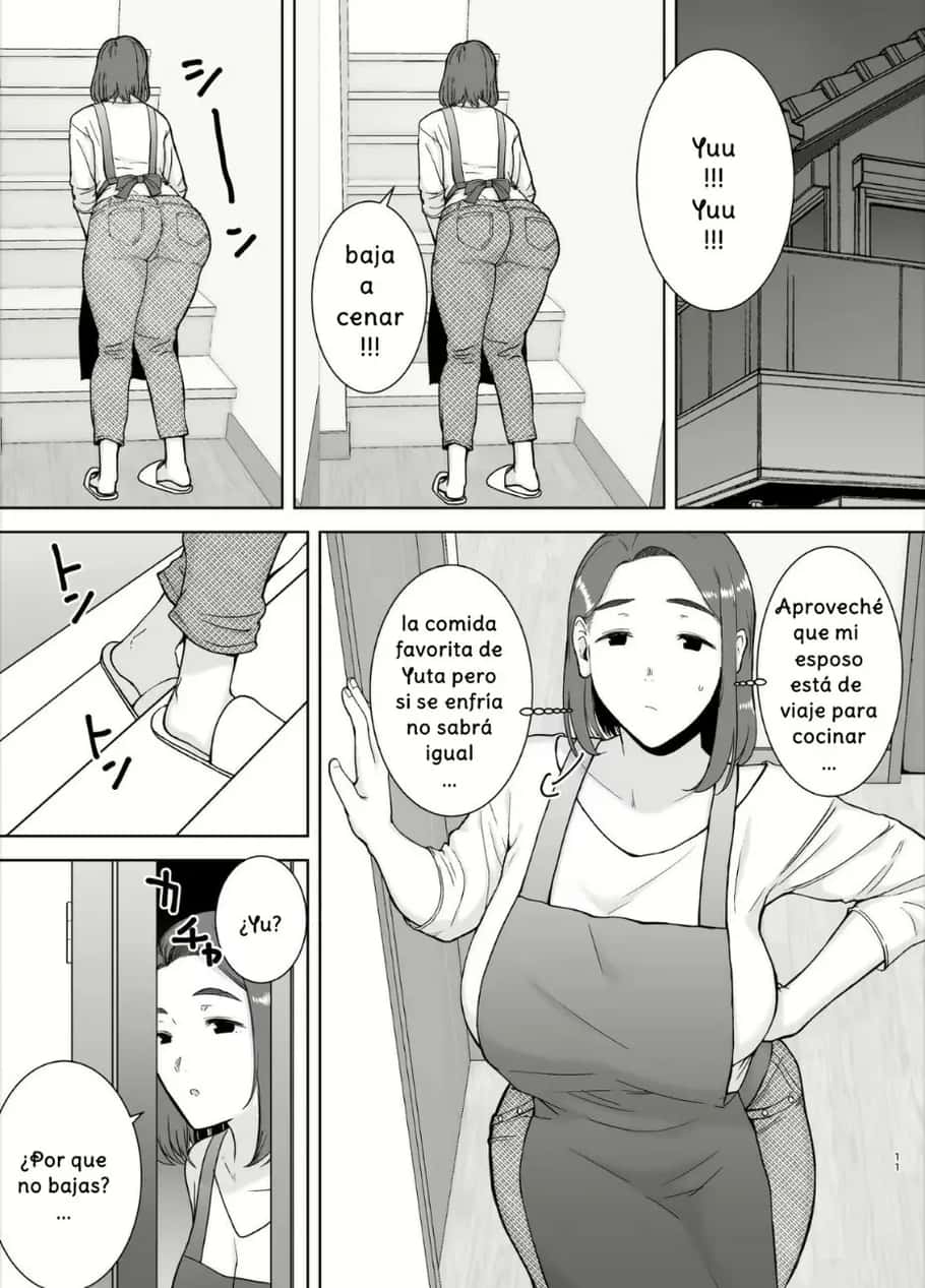 Leer Boku no Kaa-san de, Boku no Suki na Hito. | Mi Madre y Mi Amante  Español online hentai - HentaiMode